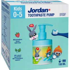 Lasten hammastahna Jordan 150 ml Kids 0-5-v Mild Strawberry