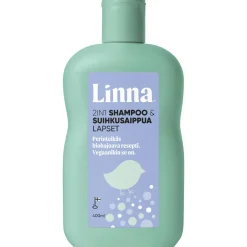 Lasten shampoo & suihkusaippua Linna 400 ml 2in1