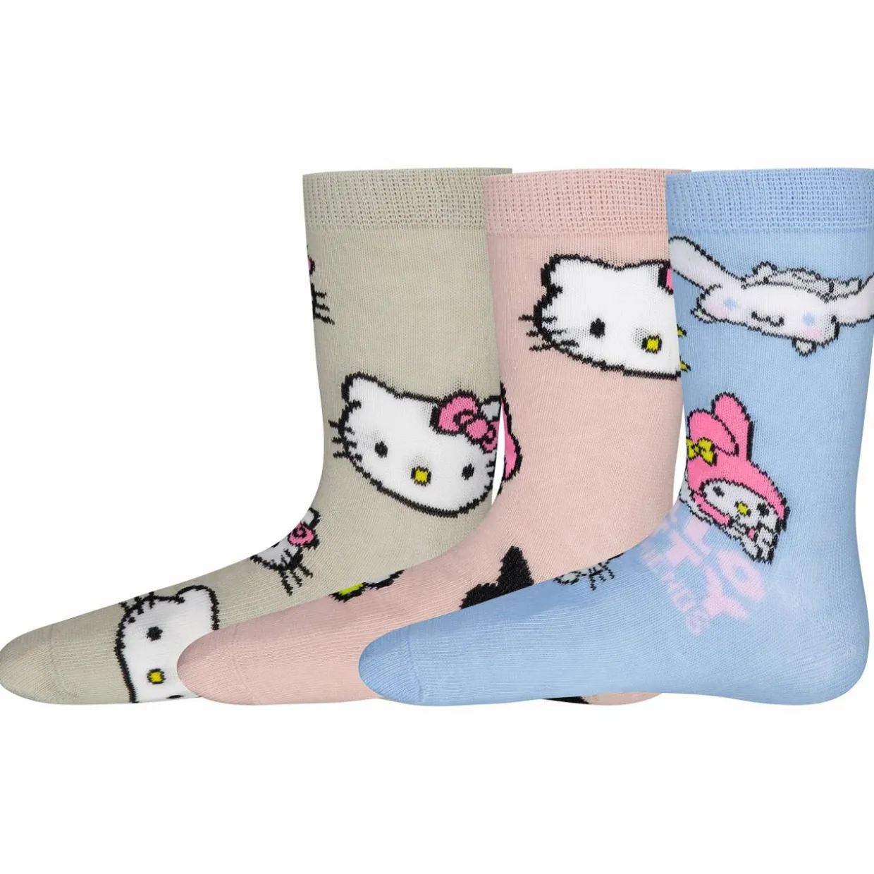 Lasten sukat Hello Kitty 3 pr/pkt