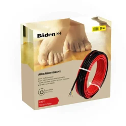 Lattialämmityskaapeli Båden 29 m 10W/m 290 W 230 V