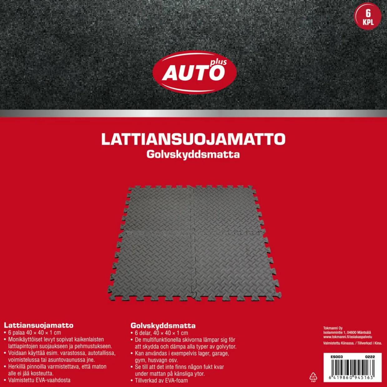 Lattiansuojamatto Autoplus