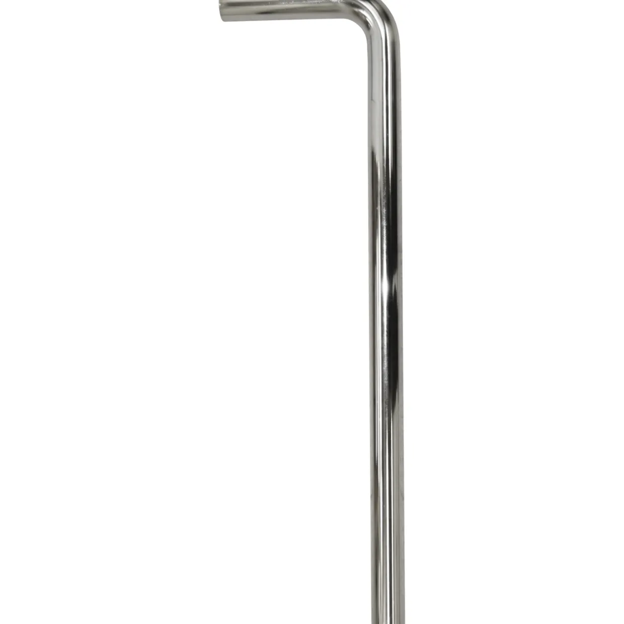 Lattiaputki 680 x 220-32 kromattu