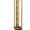 Lattiavalaisin Eglo Blackcrown 1 5xE27 musta/puu