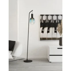 Lattiavalaisin EGLO Cranley 40W 43x6x170cm musta
