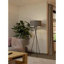 Lattiavalaisin EGLO Fondachelli 60W 51x151,5cm harmaa/musta
