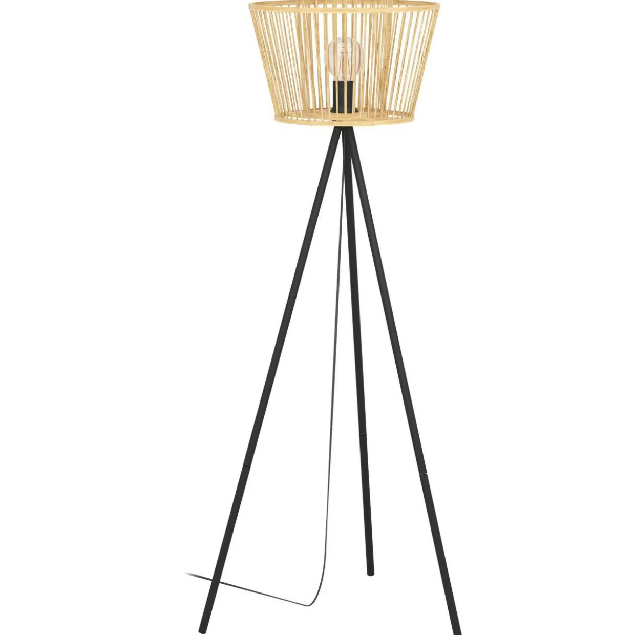 Lattiavalaisin EGLO Hykeham 40W 38x129,5cm puu/musta