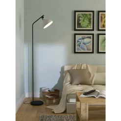 Lattiavalaisin EGLO Matlock 40W 40,5x20x158cm harmaa/musta