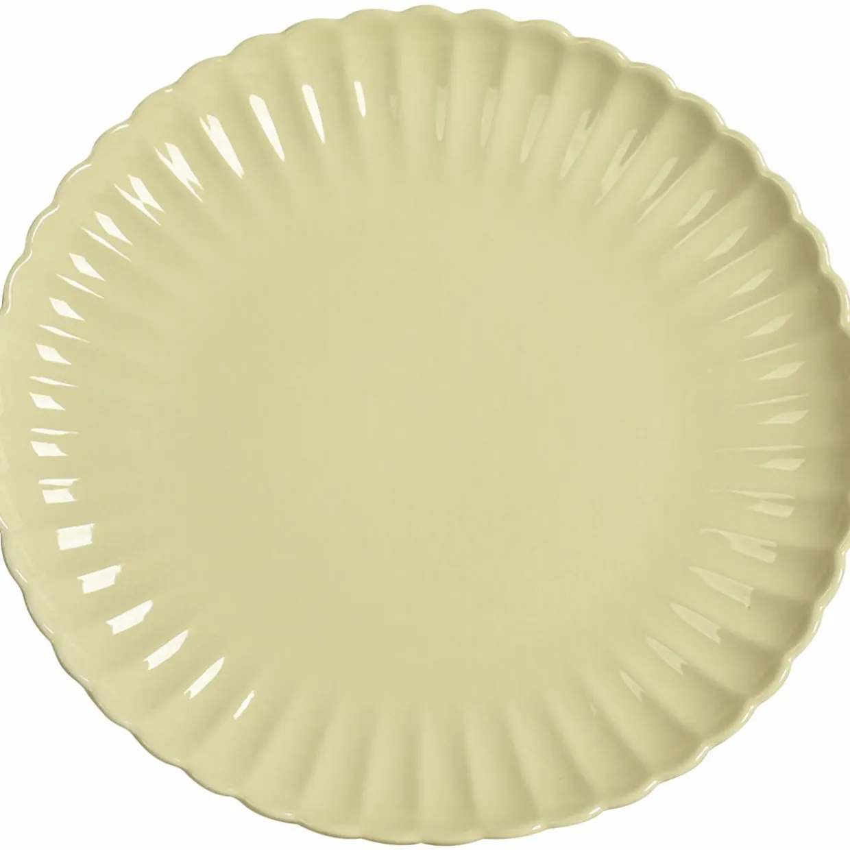 Lautanen Kotikulta 20 cm Saaristo keltainen