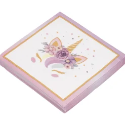 Lautasliina Let's Party 20 kpl 33 cm Yksisarvinen