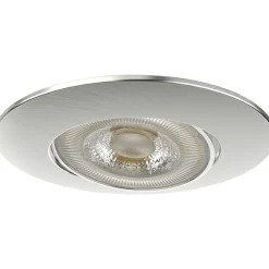 LED-alasvalo Skye IP20 / 5 W / 830 harjattu nikkeli