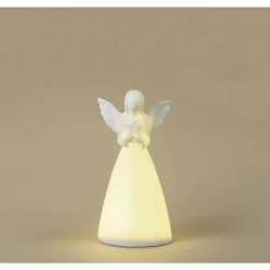 LED-enkeli Airam Matilda keramiikka