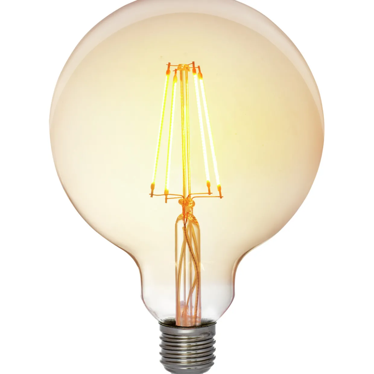 LED-globelamppu AMBER antiikki 5 W POP-125 2200 K kirkas E27 125 lm