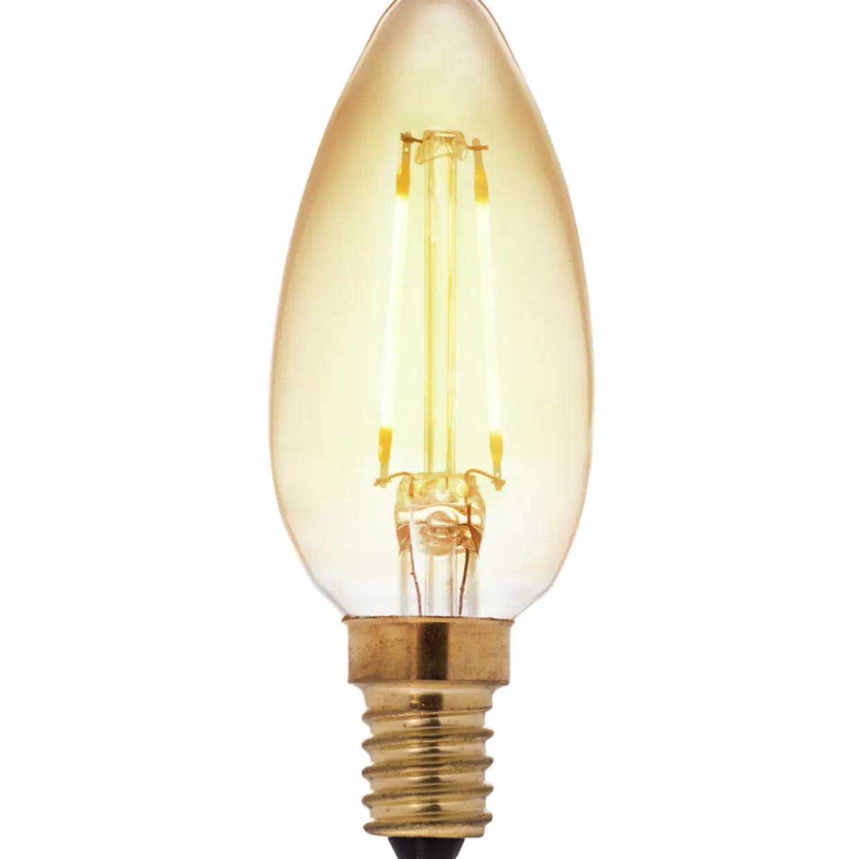 LED-kynttilälamppu AMBER antiikki 4,5 W 360 lm E14 2200K kirkas himmennettävä