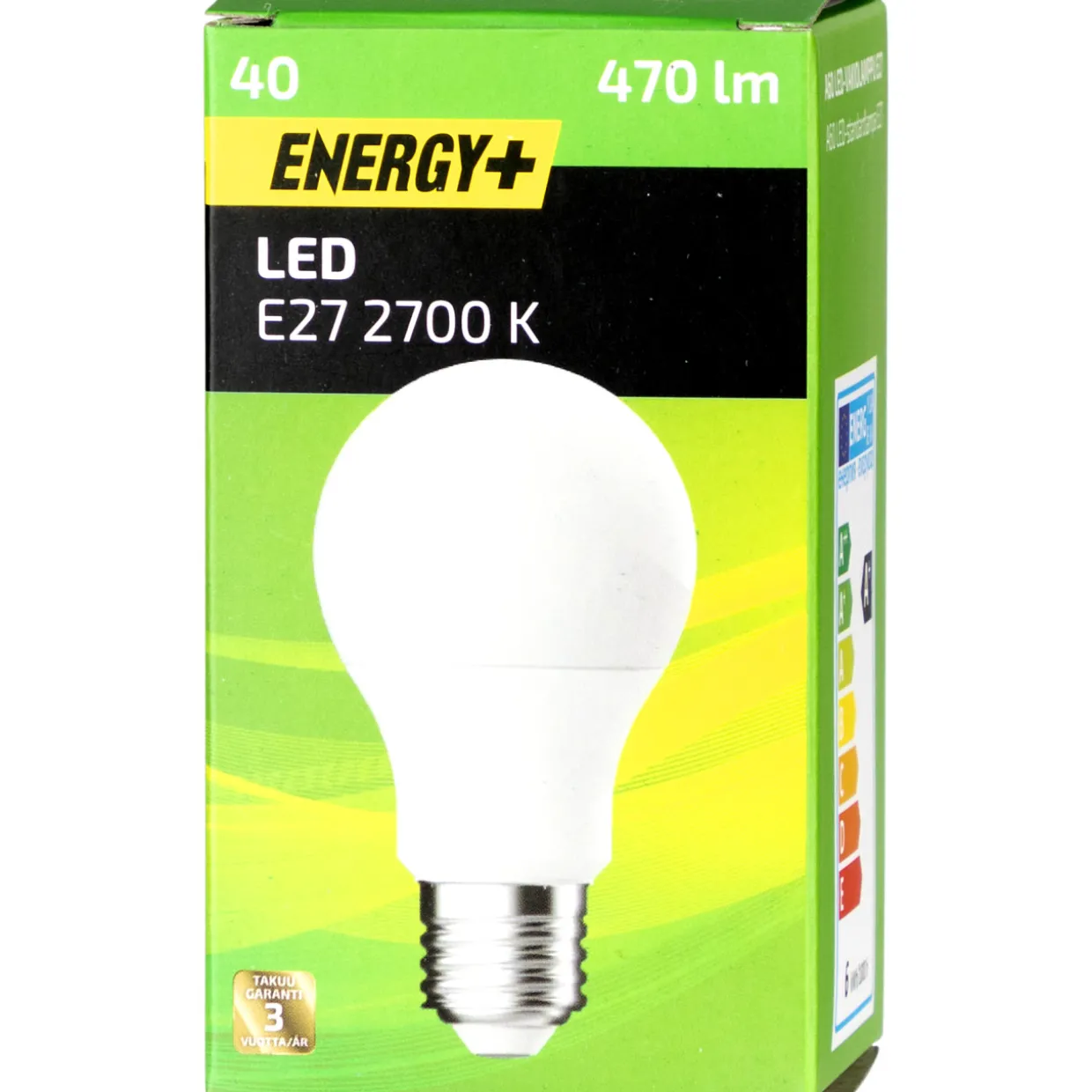 LED-lamppu 470 lm A60 E27
