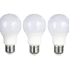 LED-lamppu 470 lm A60 E27 3 kpl