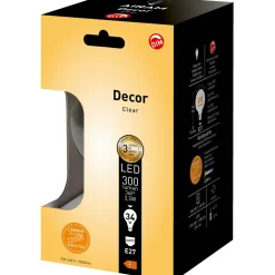 LED-lamppu Airam DECFG G95 822 300lm E27 FIL DIM