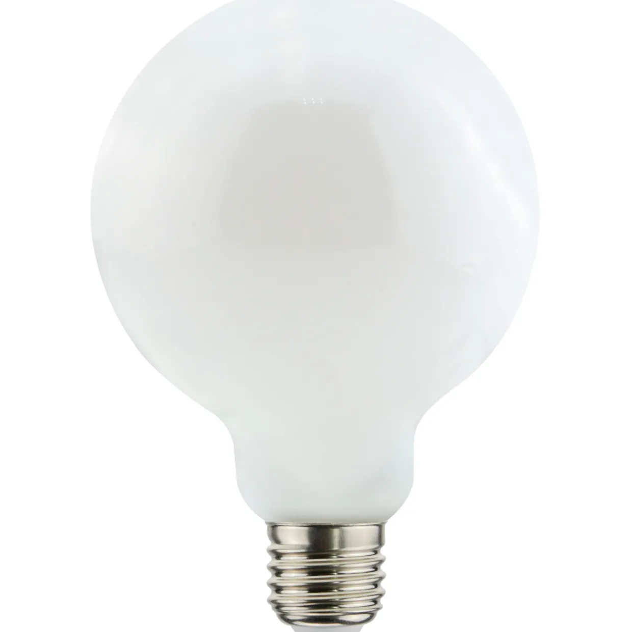 LED-lamppu Airam OIVA G95 3000 K opaalikupu filament 806 lm E27