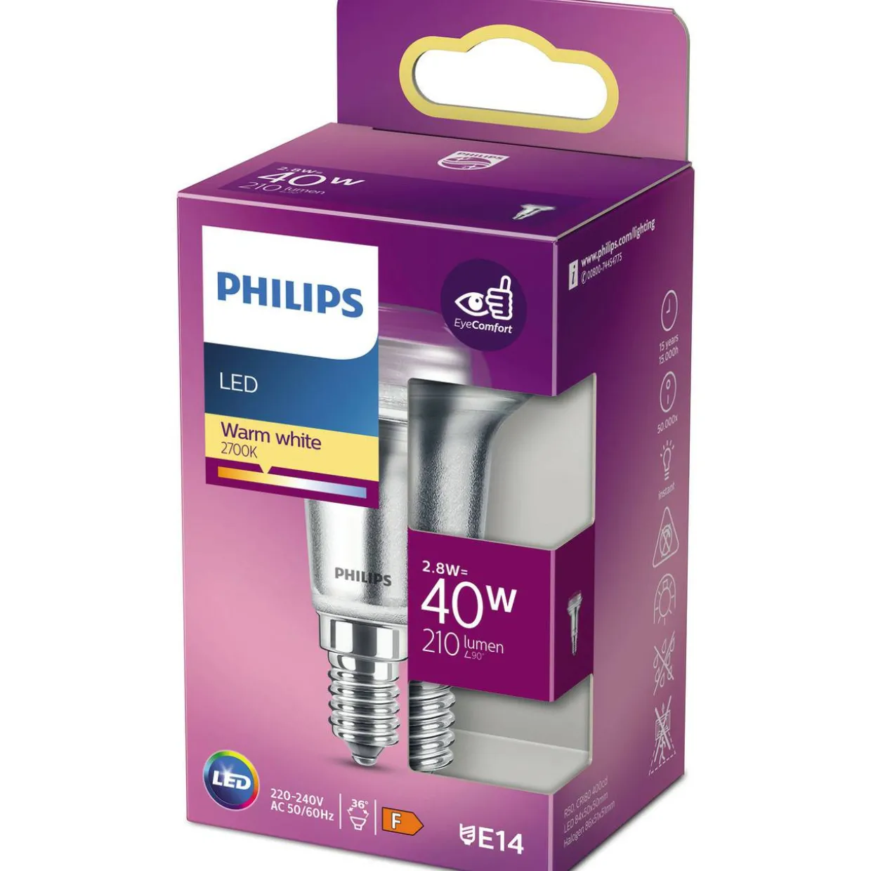 LED-lamppu Philips 40 W E14