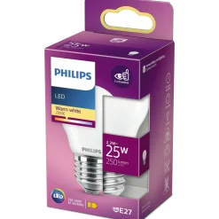 LED-lamppu Philips 25 W E27 huurrettu