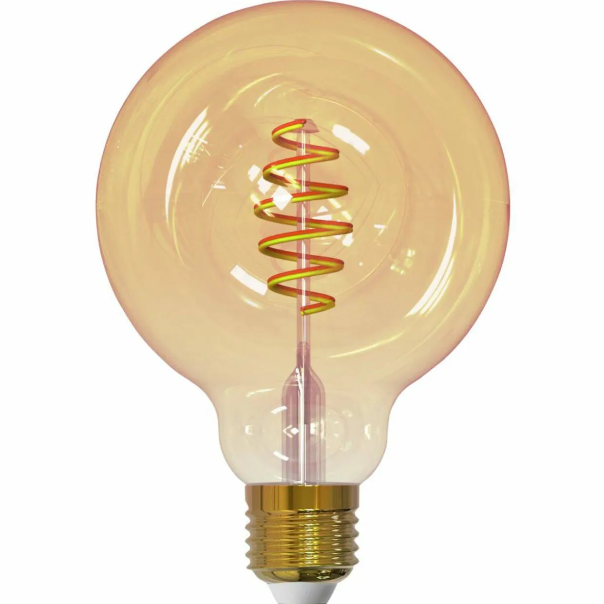 LED-lamppu Smart Globe 95 5,5 W kirkas, Amber E27, 350 lm, 1800-3000K
