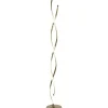 LED-lattiavalaisin Aneta Lighting Swirl, teräs
