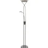 LED-lattiavalaisin Aneta Lighting Cannes upplight, mustakromi
