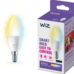 LED-älylamppu Wiz WHITE 2700-6500K 470 lm Wi-Fi C37 E14