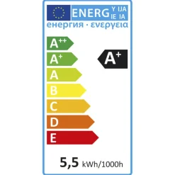 LED-mainoslamppu 4,9W 4000K E14 500lm