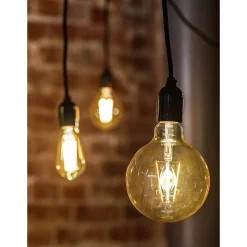LED-mainoslamppu AMBER antiikki 4,5 W 360 lm E14 2200K kirkas