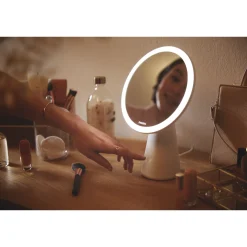 LED-meikkipeili Philips Mirror 4,5W 30-50K USB valkoinen