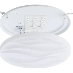 LED-plafondi Eglo Benariba 33 cm valkoinen