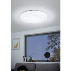 LED-plafondi Eglo Benariba 44 cm valkoinen