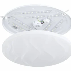 LED-plafondi Eglo Benariba 44 cm valkoinen