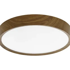 LED-plafondi Eglo Musurita 44 cm puu/valkoinen