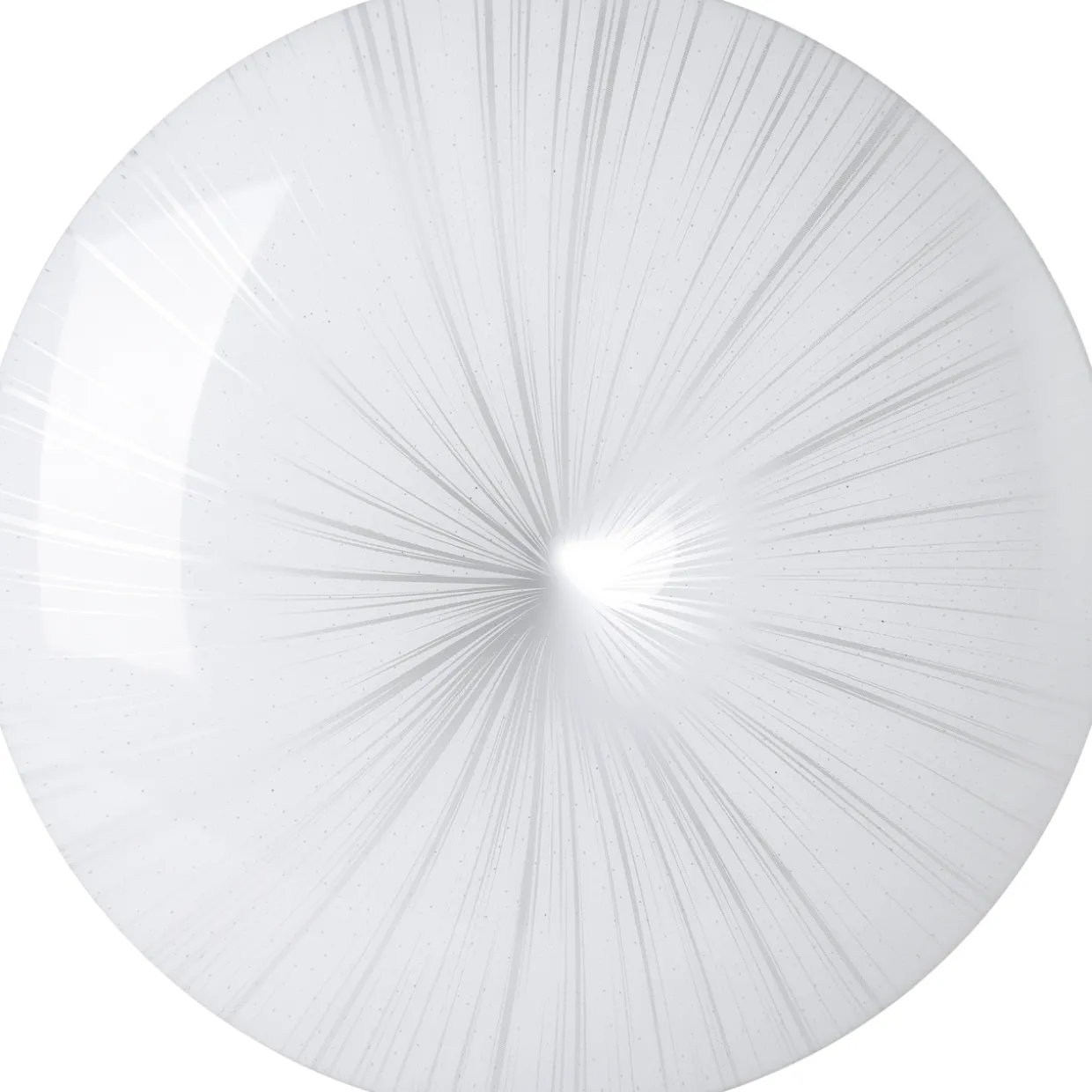LED-plafondi Eglo Nieves 51 cm valkoinen/hopea