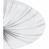 LED-plafondi Nieves 41 cm valkoinen/hopea
