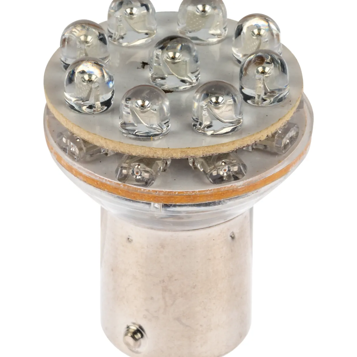 LED-polttimo C-Bright 12V BAU15S keltainen
