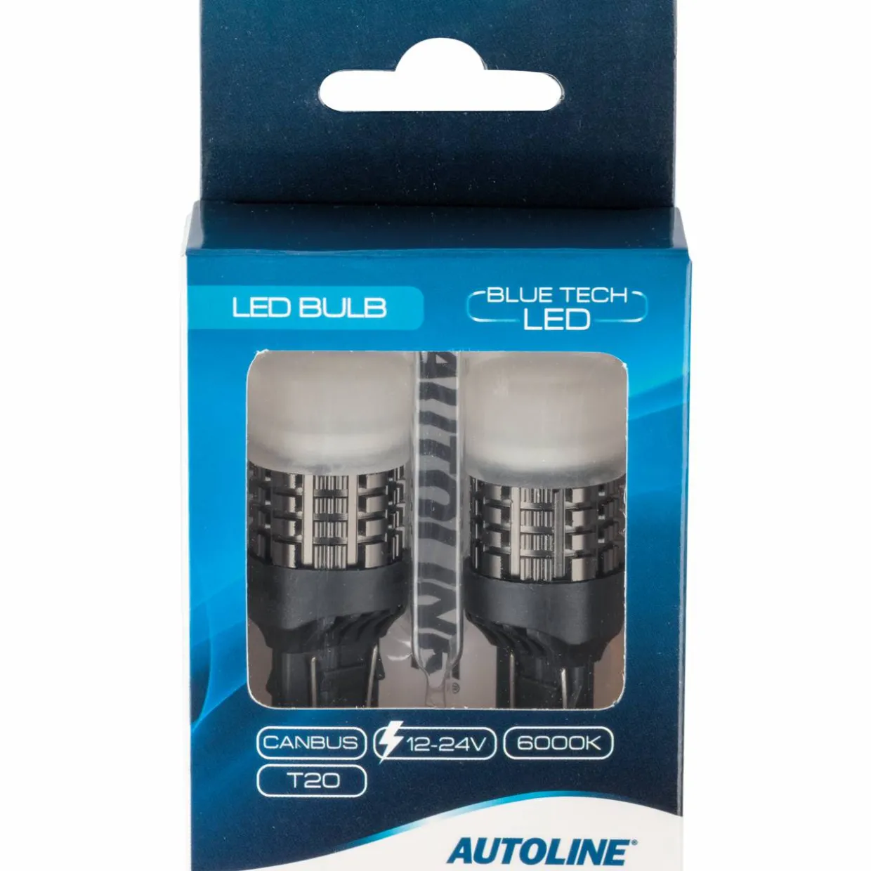LED-polttimopari Autoline BA9S 6000K Can Autoline Blue Tech