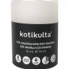 LED-pöytäkynttilä Kotikulta 10 cm ulkokäyttöön