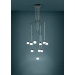 LED-riippuvalaisin 10-os Eglo Rovigana musta