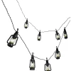 LED-tallilyhty 10 Antiikin musta 15 cm