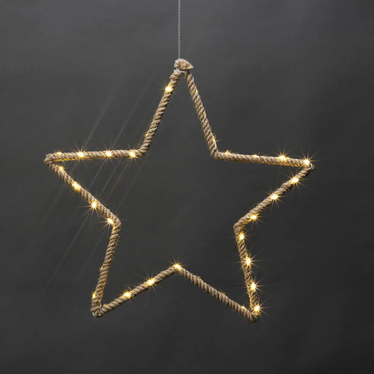 LED-tähti köysi 30 cm