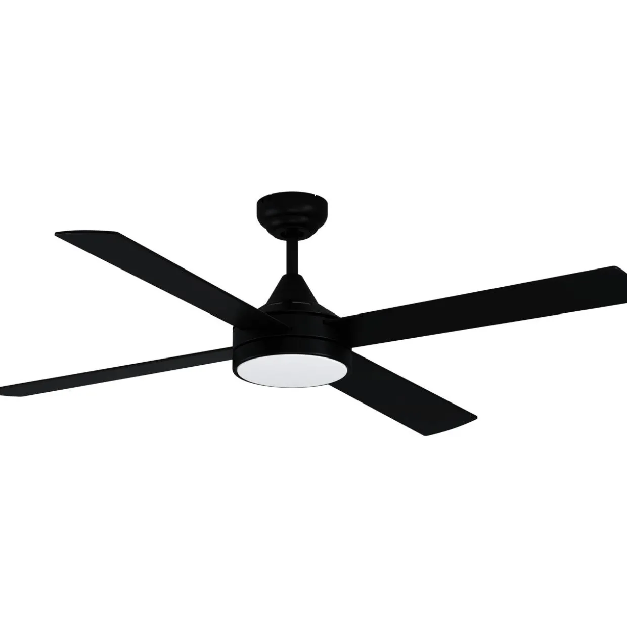 LED-tuuletinvalaisin Eglo Trinidad, mattamusta