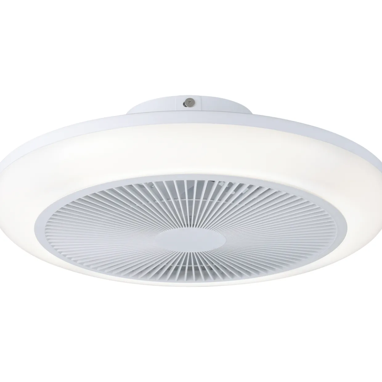 LED-tuuletinvalaisin Eglo Sayulita, valkoinen