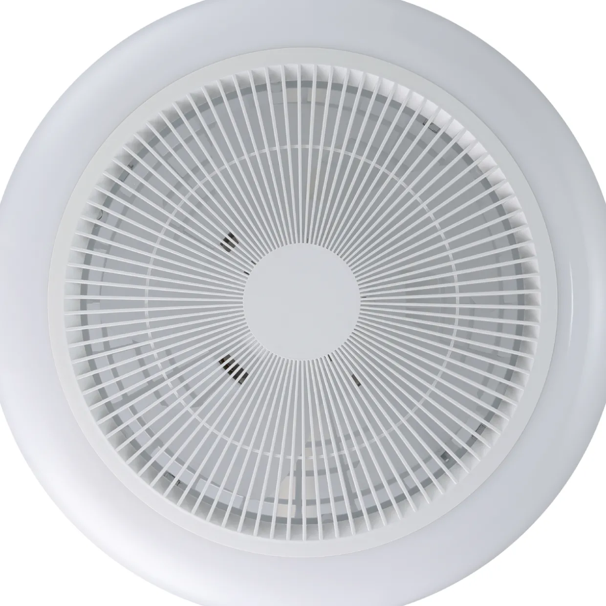 LED-tuuletinvalaisin Eglo Sayulita, valkoinen
