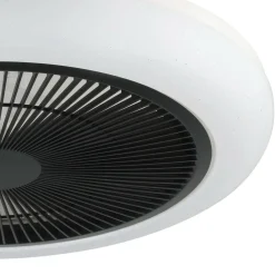 LED-tuuletinvalaisin Eglo Kostrena valkoinen/musta 3 x 8,5 W, IP20