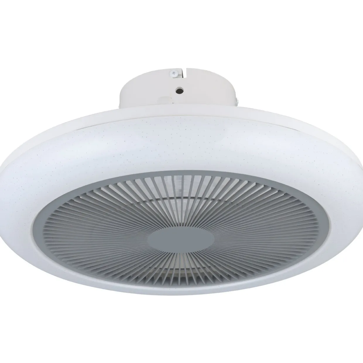 LED-tuuletinvalaisin Eglo Kostrena valkoinen/harmaa 3 x 8,5 W, IP20