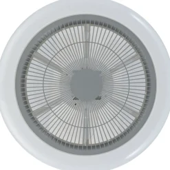 LED-tuuletinvalaisin Eglo Kostrena valkoinen/harmaa 3 x 8,5 W, IP20