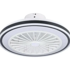 LED-tuuletinvalaisin Eglo Almeria valkoinen/musta 3 x 8,5 W, IP20