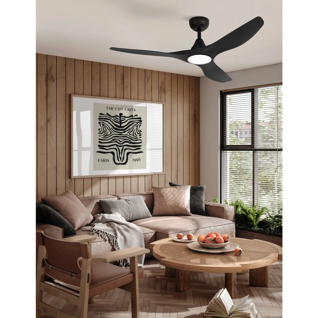 LED-tuuletinvalaisin Eglo Portsea 19 W, IP20